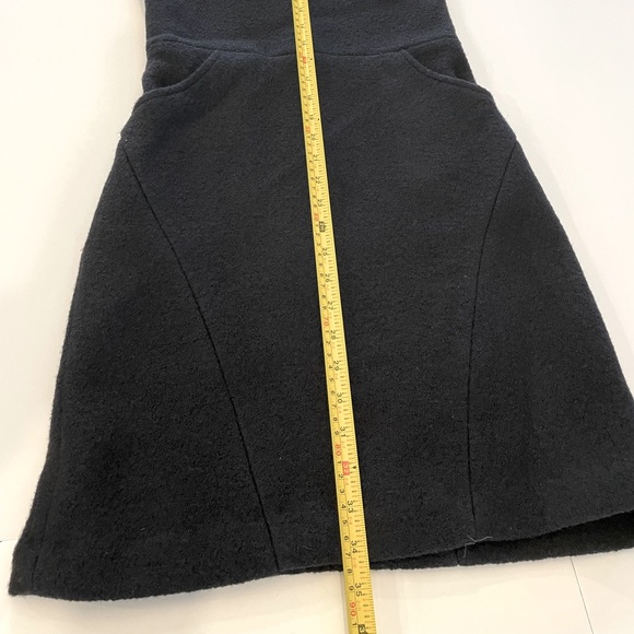 Zara Collection Black Wool Sleevless Dress - Picture 5 of 7